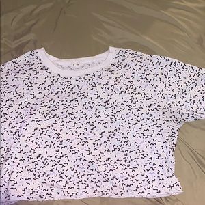 Confetti white shirt
